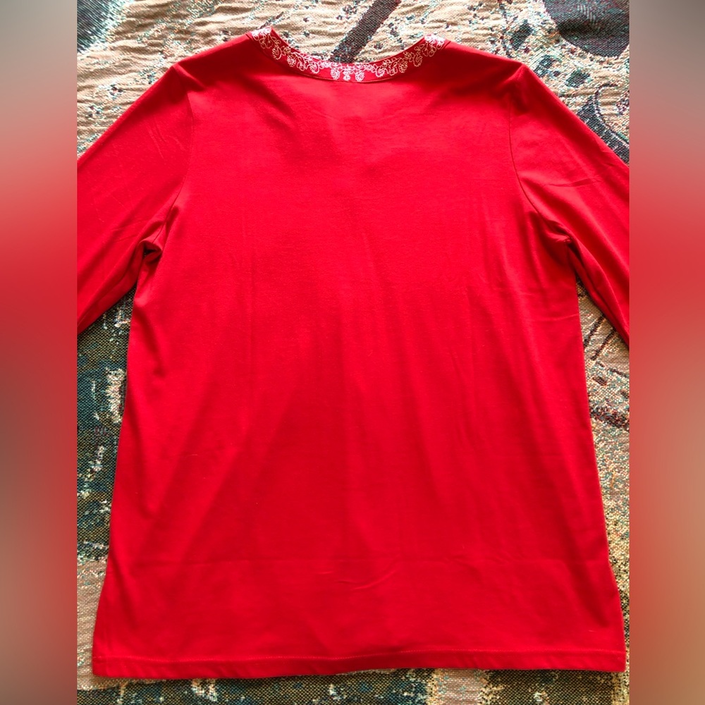 Vtg American Sweetheart Pleat Front Notch Neck Tunic/Babydoll Dress - Picture 9 of 10